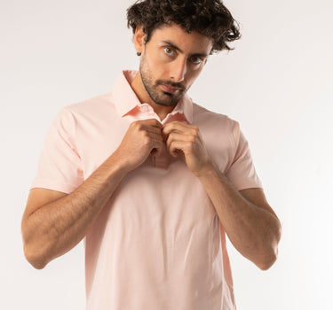 Camisa Polo - Rosado