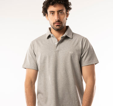 Camisa Polo - Gris